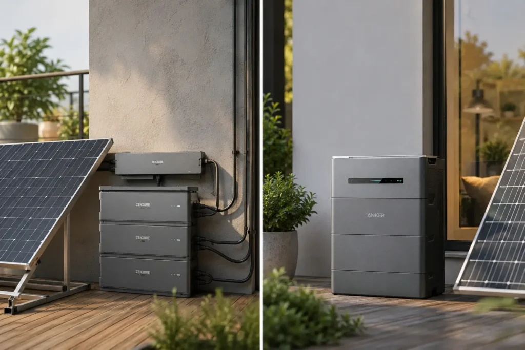 Zendure SolarFlow vs. Anker Solix Welches System ist besser